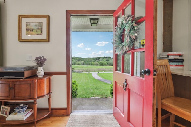 275 Otterkill Rd, Cornwall, NY 12553 - entryway with wood finished floors