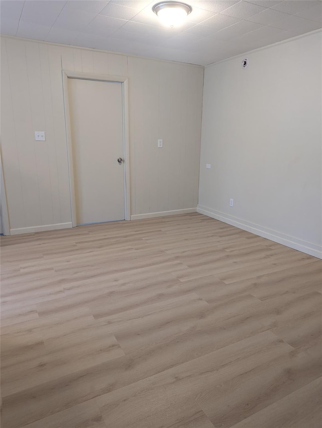 118 Mac Farlane Rd, Wappingers Falls, NY 12590 - empty room featuring baseboards and light wood-style flooring