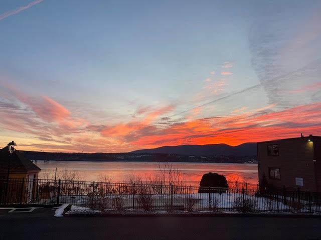 350 N Water St Unit 1-7, Newburgh, NY 12550 - water view with a mountain backdrop