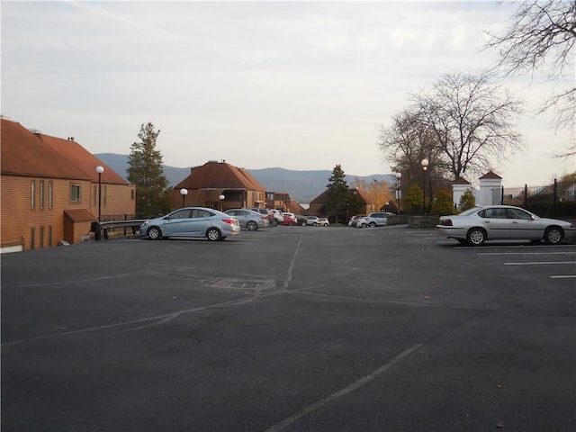 350 N Water St Unit 1-7, Newburgh, NY 12550 - uncovered parking lot with a mountain view