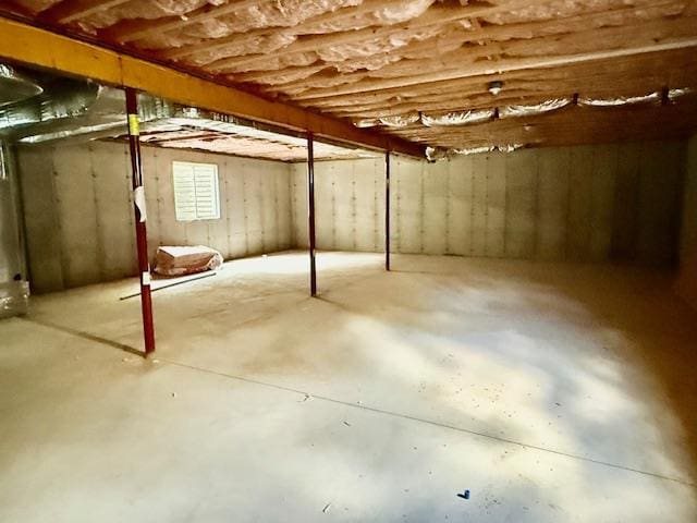 114 W End Dr, Shirley, NY 11967 - view of unfinished basement