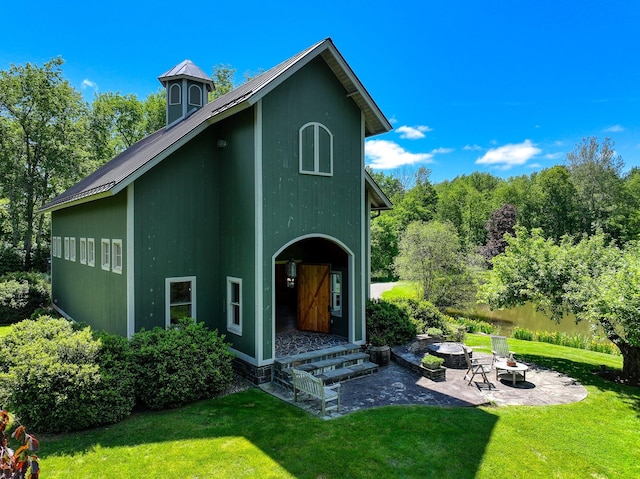 189 Freedom Rd, Pleasant Valley, NY 12569 - view of outbuilding with an outdoor fire pit