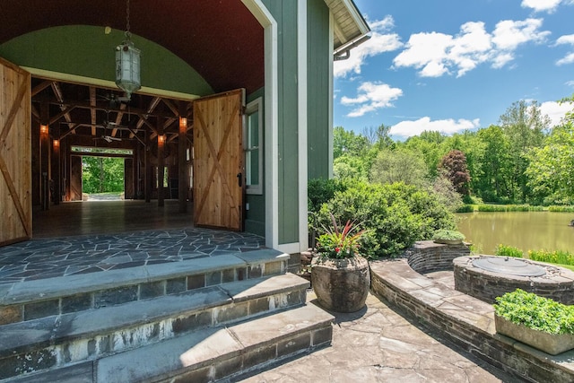 189 Freedom Rd, Pleasant Valley, NY 12569 - property entrance with a water view