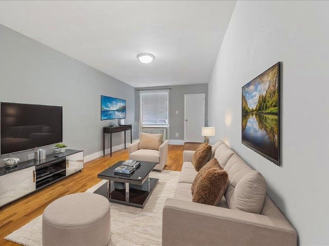 429 Revere Ave, Bronx, NY 10465 - living room with wood finished floors and baseboards