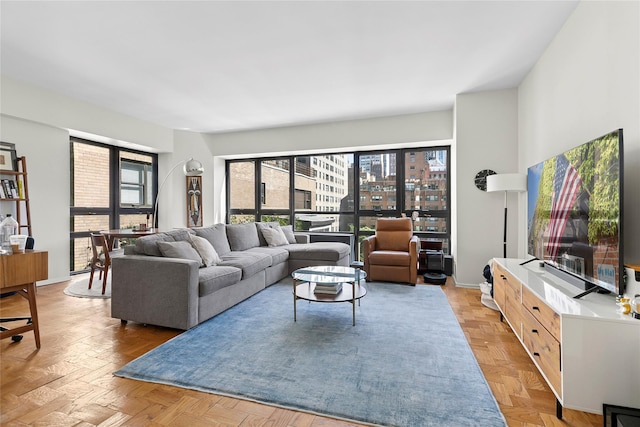 415 E 54th St Unit 10E, New York Manhattan, NY 10022 - view of living area