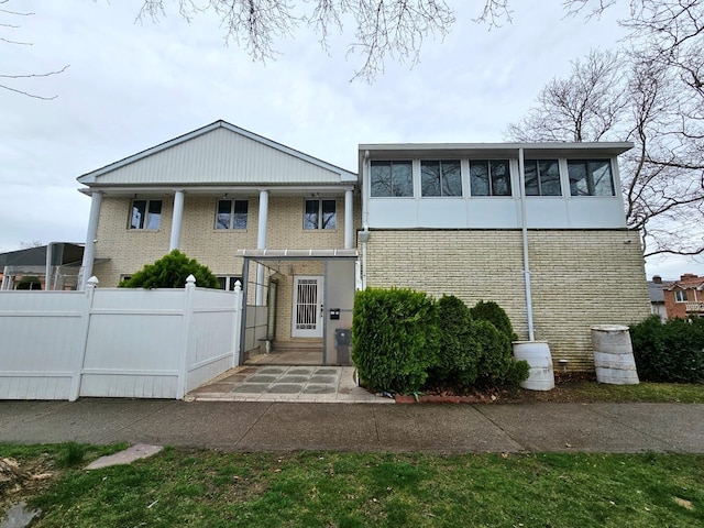 154-70 11th Ave, Whitestone, NY 11357 - view of front facade with brick siding