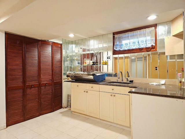 154-70 11th Ave, Whitestone, NY 11357 - bar area featuring a sink and light tile patterned floors