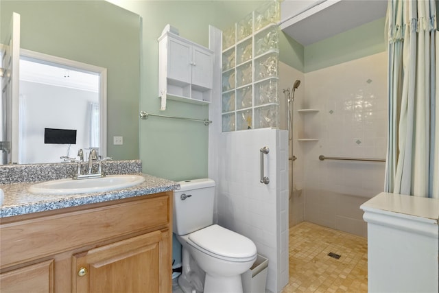 1 Majestic Rdg, Carmel, NY 10512 - full bath featuring a shower stall, toilet, and vanity