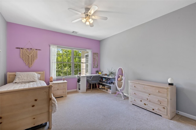 1 Majestic Rdg, Carmel, NY 10512 - carpeted bedroom featuring baseboards and ceiling fan