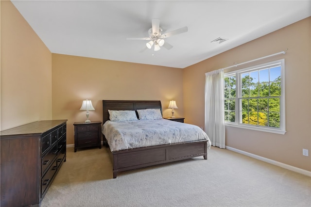 1 Majestic Rdg, Carmel, NY 10512 - bedroom featuring baseboards, light colored carpet, and a ceiling fan
