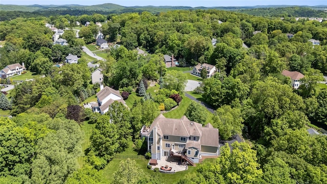 1 Majestic Rdg, Carmel, NY 10512 - bird's eye view of a heavily wooded area