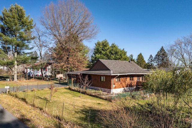6 Medallion Rd, Kiamesha Lake, NY 12751 - view of home's exterior featuring a shingled roof