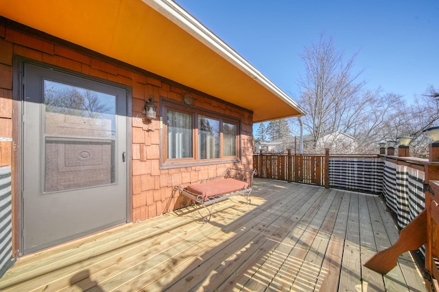 6 Medallion Rd, Kiamesha Lake, NY 12751 - view of wooden deck