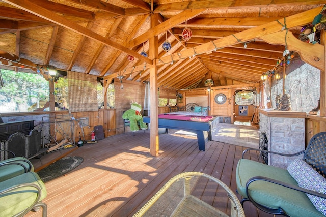 6 Medallion Rd, Kiamesha Lake, NY 12751 - view of wooden deck