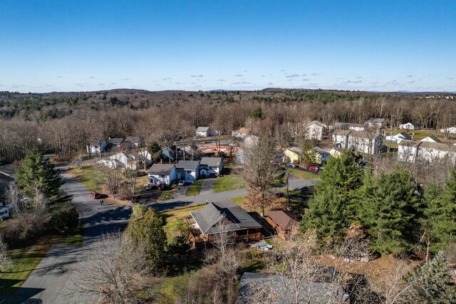 6 Medallion Rd, Kiamesha Lake, NY 12751 - aerial view of residential area with a heavily wooded area