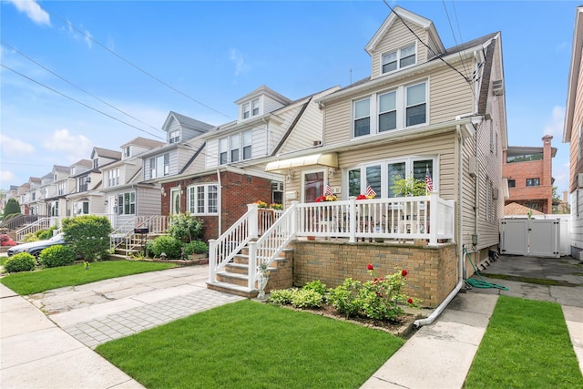 149-32 18th Ave, Whitestone, NY 11357 - view of front of property featuring a gate and a residential view