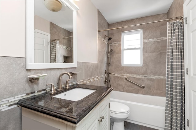149-32 18th Ave, Whitestone, NY 11357 - bathroom featuring vanity, toilet, and shower / tub combo