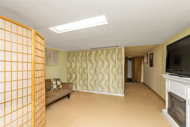 149-32 18th Ave, Whitestone, NY 11357 - sitting room with a fireplace