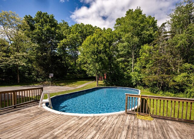 5692 Rte 82, Clinton Corners, NY 12514 - swimming pool with a deck and a yard