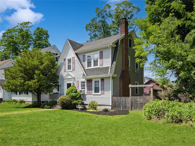 2 Mitchell Ave, Poughkeepsie, NY 12603 - view of front of home featuring a chimney and a shingled roof
