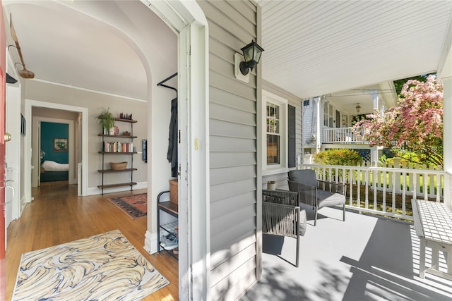 27 Luzern Rd, Dobbs Ferry, NY 10522 - view of covered porch