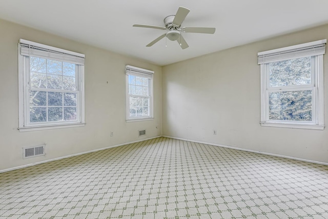 1 Lodi Ln, Monsey, NY 10952 - carpeted empty room with baseboards and ceiling fan