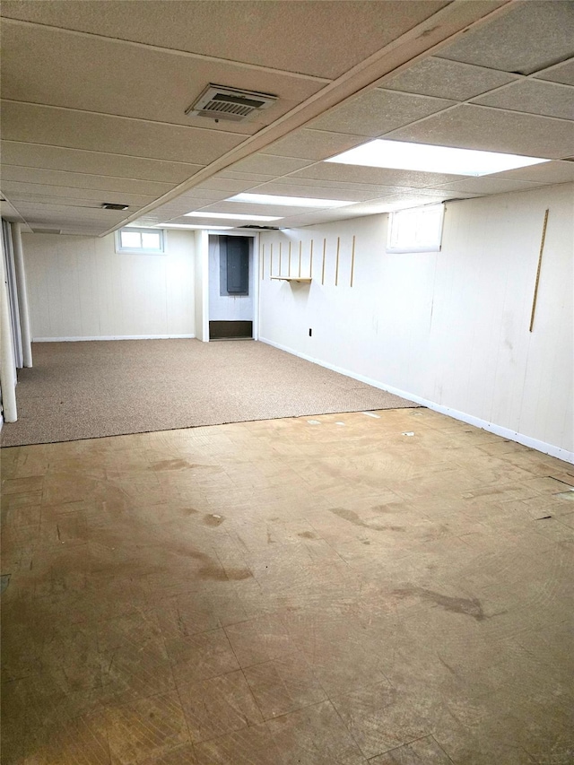 31 Whittier Blvd, Poughkeepsie, NY 12603 - below grade area featuring carpet floors and baseboards