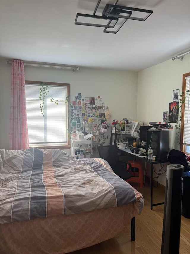 58-16 185th St, Fresh Meadows, NY 11365 - bedroom featuring wood finished floors