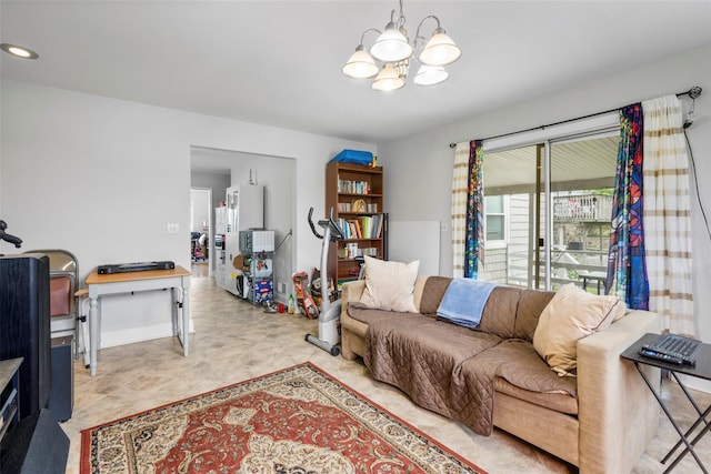 11 Parsons St, Harrison, NY 10528 - living room with a chandelier