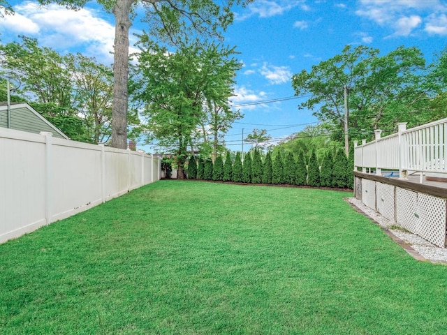251 Woods Rd, North Babylon, NY 11703 - view of yard