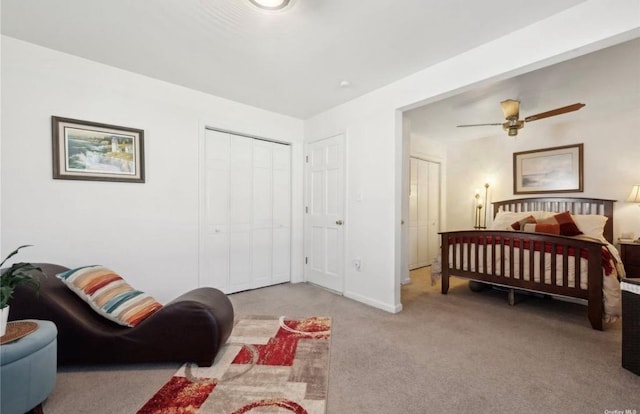 56 Yacht Club Rd, Babylon, NY 11702 - carpeted bedroom featuring a closet and baseboards