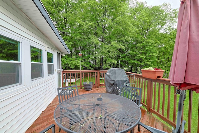10 Cregan Pl, Monroe, NY 10950 - deck featuring outdoor dining area and grilling area