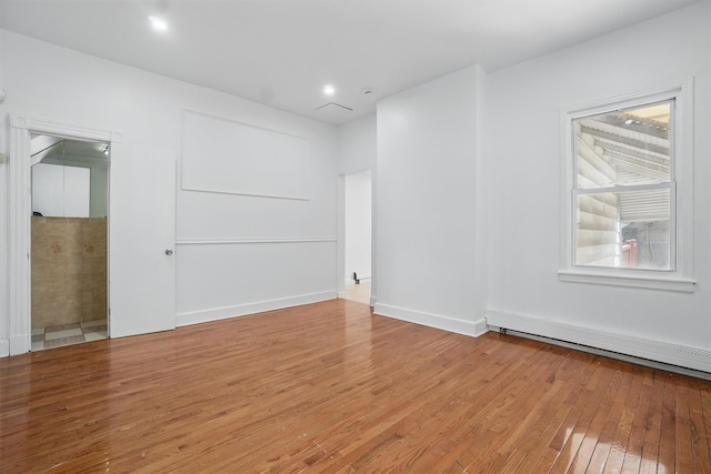 419 S 7th Ave, Mount Vernon, NY 10550 - empty room featuring light wood-style floors and baseboards