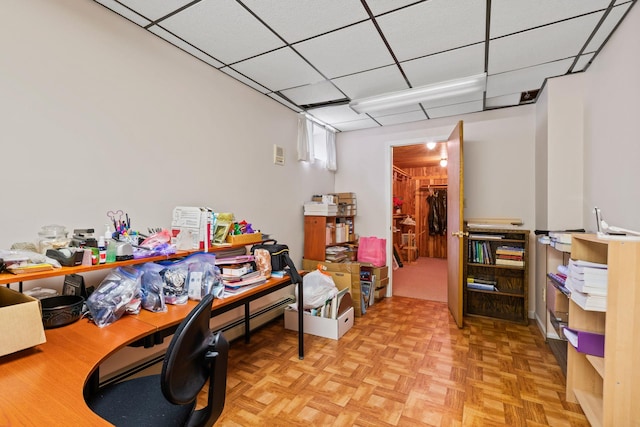 14 Battle Row, Old Bethpage, NY 11804 - office space featuring a paneled ceiling
