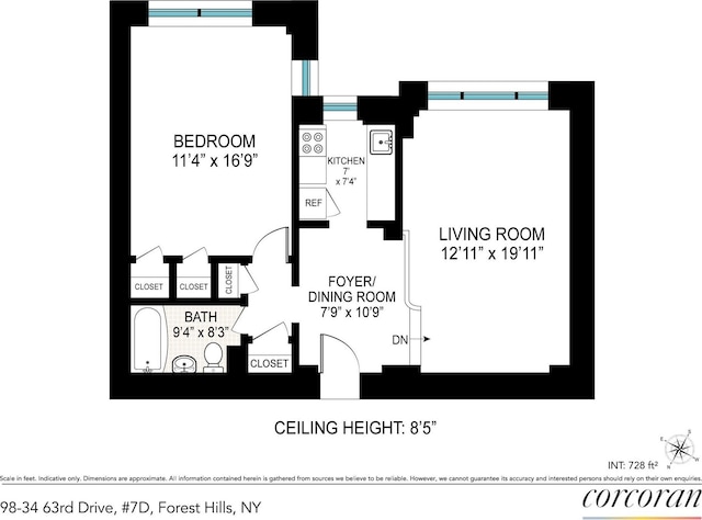 98-34 63rd Dr Unit 7D, Rego Park, NY 11374 - photo 7