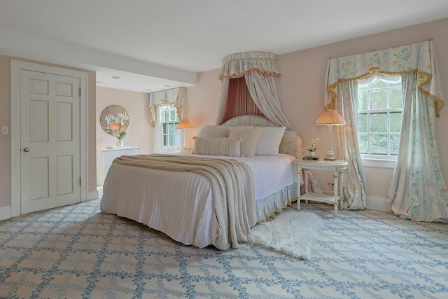 106 Garden Rd, Scarsdale, NY 10583 - carpeted bedroom with baseboards