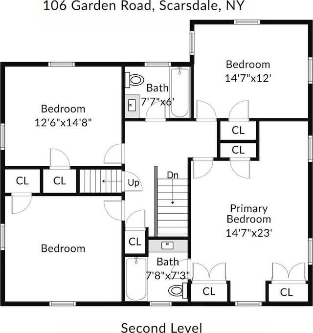 106 Garden Rd, Scarsdale, NY 10583 - property floor plan