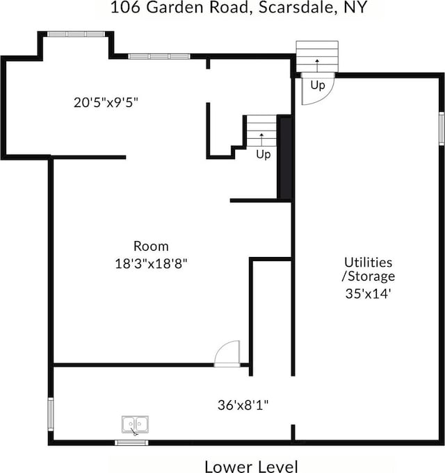106 Garden Rd, Scarsdale, NY 10583 - property floor plan