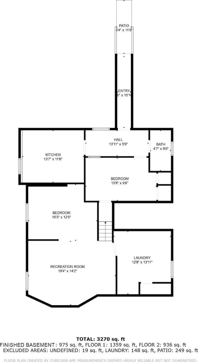 11 Whaley St, Freeport, NY 11520 - home floor plan
