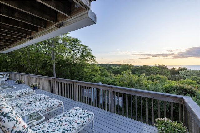 70 Jean Ct, Riverhead, NY 11901 - view of wooden terrace