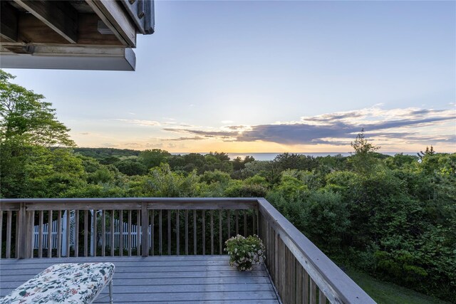 70 Jean Ct, Riverhead, NY 11901 - view of wooden terrace