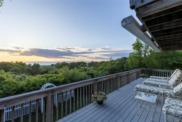 70 Jean Ct, Riverhead, NY 11901 - view of wooden deck