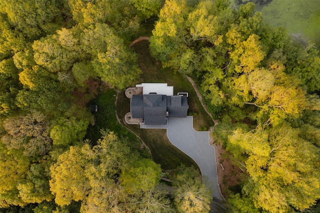 258 Fox Run Rd, Salt Point, NY 12578 - aerial view of property and surrounding area featuring a heavily wooded area