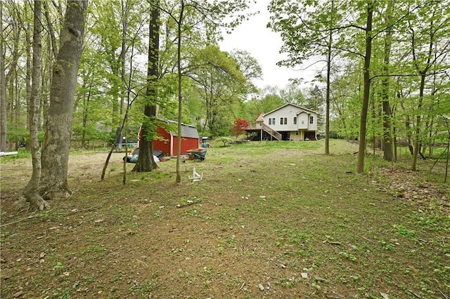 11 Brookview Blvd, Chestnut Ridge, NY 10977 - view of yard with a wooden deck