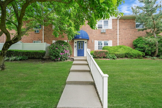 460 Old Town Rd Unit 25N, Port Jefferson Station, NY 11776 - view of front facade featuring brick siding
