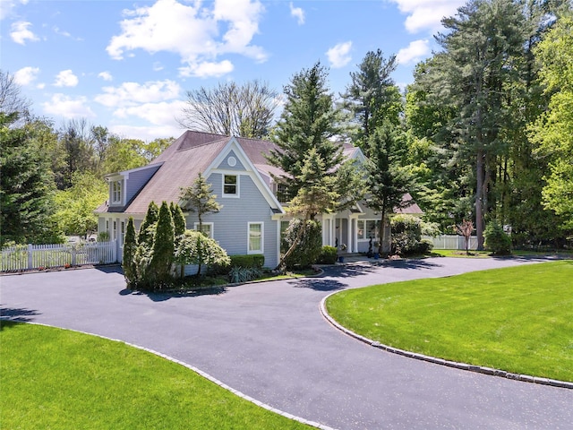 47 Valley Rd, Old Westbury, NY 11568 - view of front facade featuring driveway