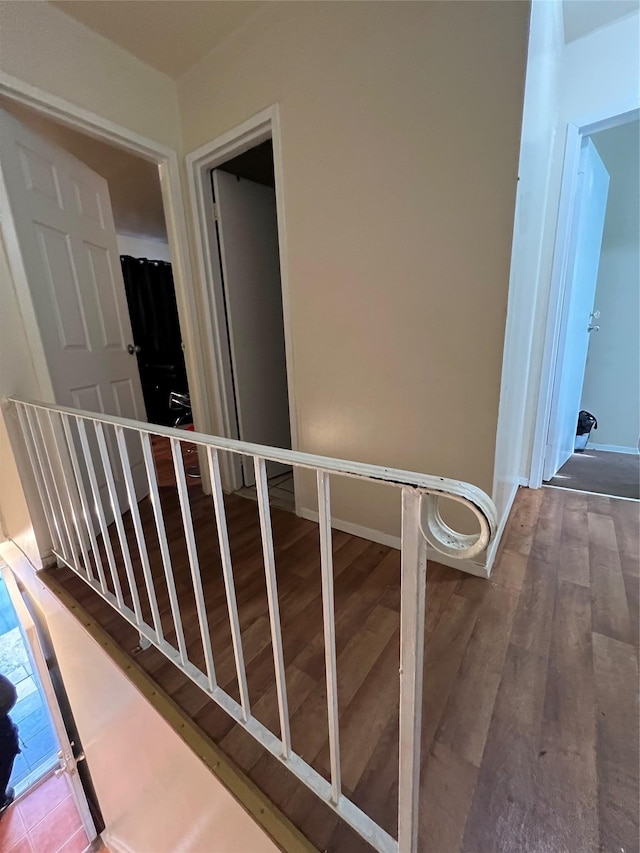 620 E 182nd St, Bronx, NY 10457 - stairway with wood finished floors and baseboards
