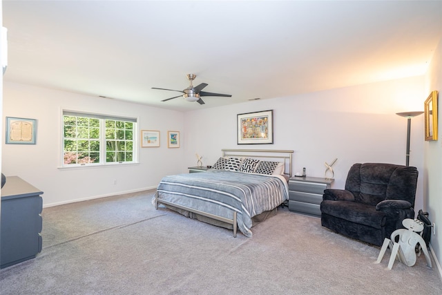 10 Wyche Way, Ossining, NY 10562 - carpeted bedroom featuring baseboards and ceiling fan
