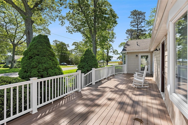 2360 Marlene Ln, Mattituck, NY 11952 - view of wooden terrace