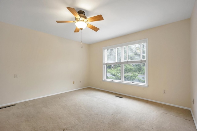 7 Mailler Ave, Cornwall, NY 12518 - empty room featuring baseboards, carpet floors, and a ceiling fan